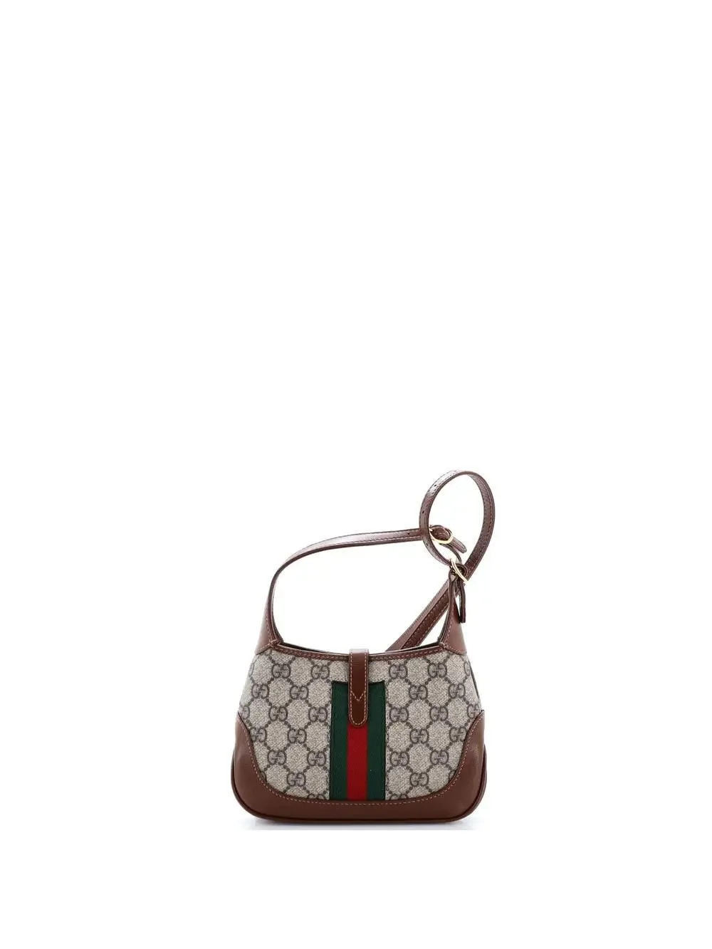Gucci Jackie Hobo Gg Coated Canvas Mini #200831G20B